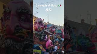 Carnevale di Italia 🇮🇹 2023#Carri carnevale Mascherati#youtubeshorts #shorts