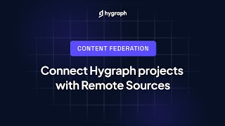 Connect two Hygraph headless CMS projects into one API