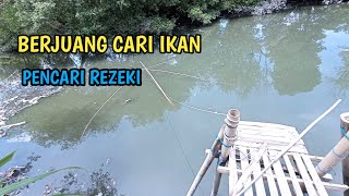 Tangkap ikan : Cari Ikan Dengan Alat Traditional || BRANJANG IKAN || NANGKUL IKAN