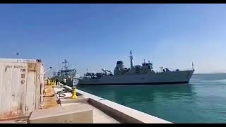 Two Royal Navy warships collide off coast of Bahrain