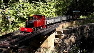 16mm vintage steam loco in action