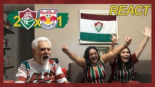 FAMÍLIA TRICOLOR REAGE À 2 FLUMINENSE X 1 BRAGANTINO - CAMPEONATO BRASILEIRO 2023