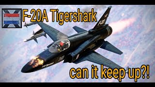 Is the F-20 Tigershark competative in air sim? | Warthunder Sim