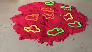 Oddly Satisfying Kinetic Sand Unboxing