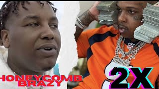 finese2tymes signs with moneybagg yo 💰‼️ but honeycomb brazy feels some type of way 🤔