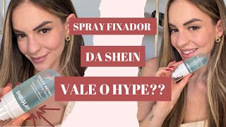 Testando o SPRAY FIXADOR DA SHEGLAM! Em um ponto me decepcionei 🥲