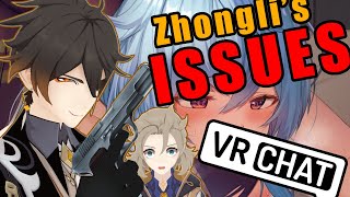 Genshin Vrchat: Zhongli's Issues