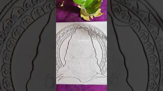 Clay work on canvas| Clay art #shortsvideo #youtubeshorts #youtubeshortsvideo #mahadev #clayart #art