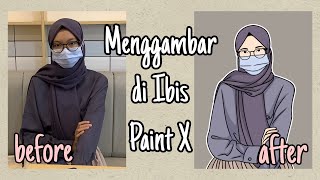 Menggambar di Ibis Paint X