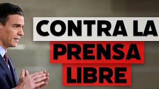 🛑PEDRO SÁNCHEZ ‼️‼️DICTADURA ‼️VA A CERRAR TODOS MEDIOS INFORMATIVOS CONTRARIOS AL SÁTRAPA ‼️🛑