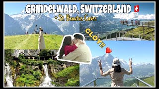 GRINDELWALD, SWITZERLAND🇨🇭| Final ep. shooting location of CLOY| St. Beautus Caves| Thun Lake❤️