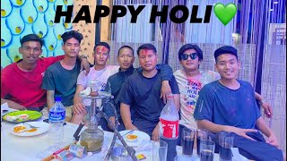 Holi Vlog 2022 It’s me Sandeep Magar //Bura Na Mano Holi hai 💚