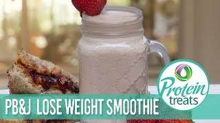 Peanut Butter & Jelly Smoothie - Protein Treats by Nutracelle