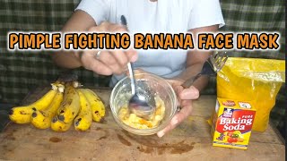 Pimple Fighting Banana Face Mask