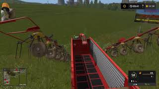 Farming Simulator 2017 - ботрачим на карте РОССИЯ