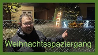 JJ‘s Weihnachtsbeleuchtungs spaziergang in der Gartensiedlung Neugebäude