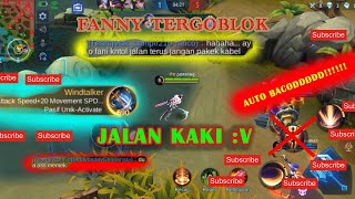 TROLL FANNY DARAT TANPA KABEL AUTO BACOTT/MOBILE LEGENDS BANG BANG