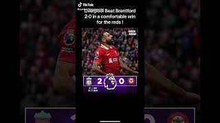 Liverpool vs Brentford : PL 2024/2025