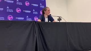 Indiana Fever press conference: Caitlin Clark, Kelsey Mitchell, Christie Sides after loss vs LV Aces