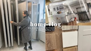 Home vlog | we picked the kitchen, tiles & more updates