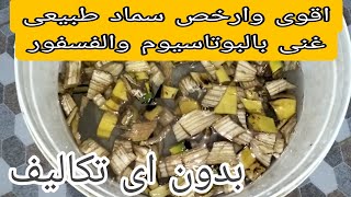 طريقه تحضير سماد قشر الموز واستخدامه لنباتاتك وجعلها أسرع نموا