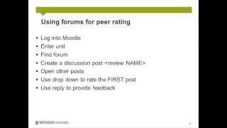 Peer rating short