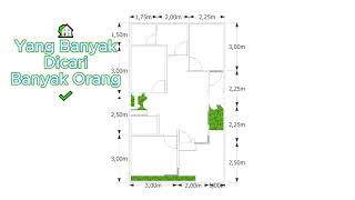 Yang Dicari Banyak Orang , Rumah Ukuran 6x10 Meter 3 Kamar Tidur Ada Musholanya#rumah