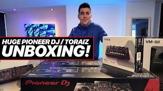 Pioneer Dj Huge Unboxing | XDJ XZ | VM 80 | Toraiz AS 1 | Toraiz Squid |