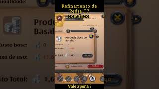 Refinamento Pedra T7 Albion Online