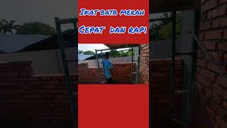 ikat bata merah cepat dan rapi