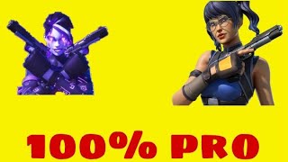 100% pro FORTNITE