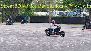 How to ride the Harley Davidson Riding Academy, Training on the Street 500