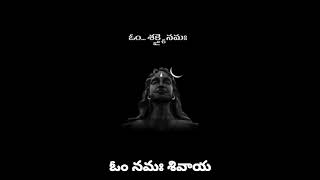 om namah shivaya .. ఓం నమః శివాయ