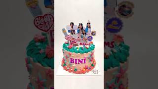 Bini themed cake 💕 #short #shortsviral #bini #biniph #shortvideo #shorts #shortsfeed #shortsvideo