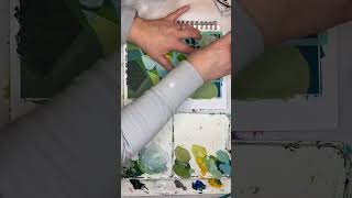 How to Mix Green with Tints, Shades, and Tones #artprocessvideo #paintingforbeginners #artideas