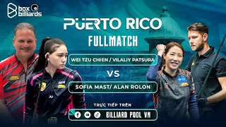 FULLMATCH | WEI TZU CHIEN - VILALIY PATSURA VS SOFIA MAST - ALAN ROLON | PUERTO RICO MEN'S OPEN 2024