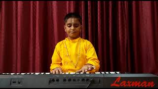 jaya jagadeeshwari mata saraswathi  song by master laxman on keyboard casio CTX-9000IN