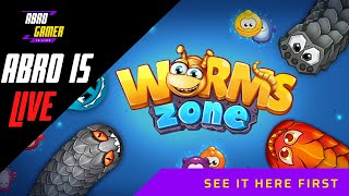 ABRO GAMER IS LIVE WITH WormsZone.io🐍🐍