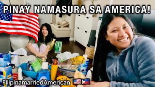 PINAY LIVING IN AMERICA NANGALAKAL NA KAMI| BUHAY SA US #filipinamarriedtoforeigner #Raketera