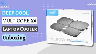 Deepcool Multicore X6 Laptop Cooler Unboxing