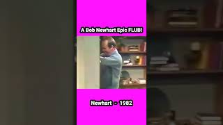 A Bob Newhart Epic FLUB! #bobnewhart #1970s #1980s #sitcom #funny #laugh #laughing #television