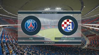 PES 2019 Champions League Semi final-Dinamo Zagreb vs PSG