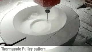 Thermacole Pattern Machining on CNC router