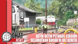 Detik-detik Petugas Stasiun Selamatkan Bocah Lari ke Arah Kereta - Chatnews 27 Januari 2024