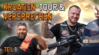 🏍 KROATIEN-TOUR, besoffene VERSPRECHEN & mehr! 😂🔥 ROBISCH im Interview [Teil 1] | Rock da Bike