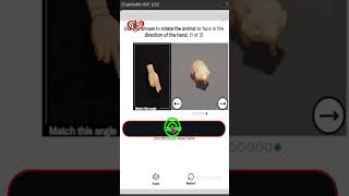 Use the arrows to rotate the animal to face in the direction of the hand #funCaptcha  #rjahidali1