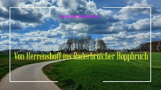 Von Herrenshoff ins Raderbroicher Hoppbruch - Wandern am Niederrhein #wandern #wanderweg #wanderung