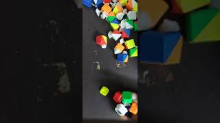 Cleaning my magnetic rubiks cube.........#shorts #rubikscube#subscribe #comment#like #complication