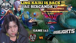 ALTER EGO vs ONIC - GAME 1&2 - HIGHLIGHTS REGULAR SEASON - MPL ID SEASON 12 Mobile legends