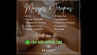 Mahat Masajes en Puerto Vallarta / Thailandes, Terapias con Ventosas, Kiropraxia, Shiatzu Namicoshi